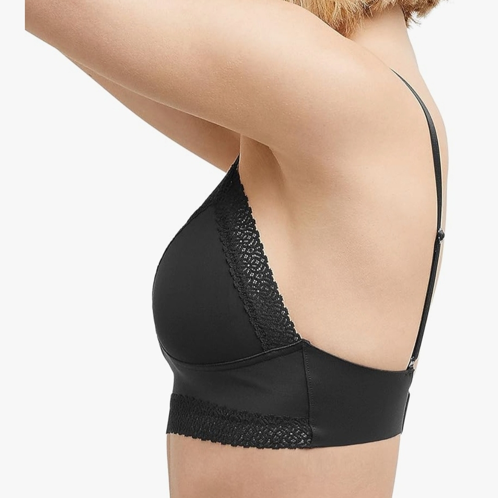 Maidenform Black Lace Detail Bra - Picture 3 of 11